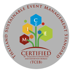 Thailand Sustainable Event Management Standard certificate (TSEMS) 2023 - 2025